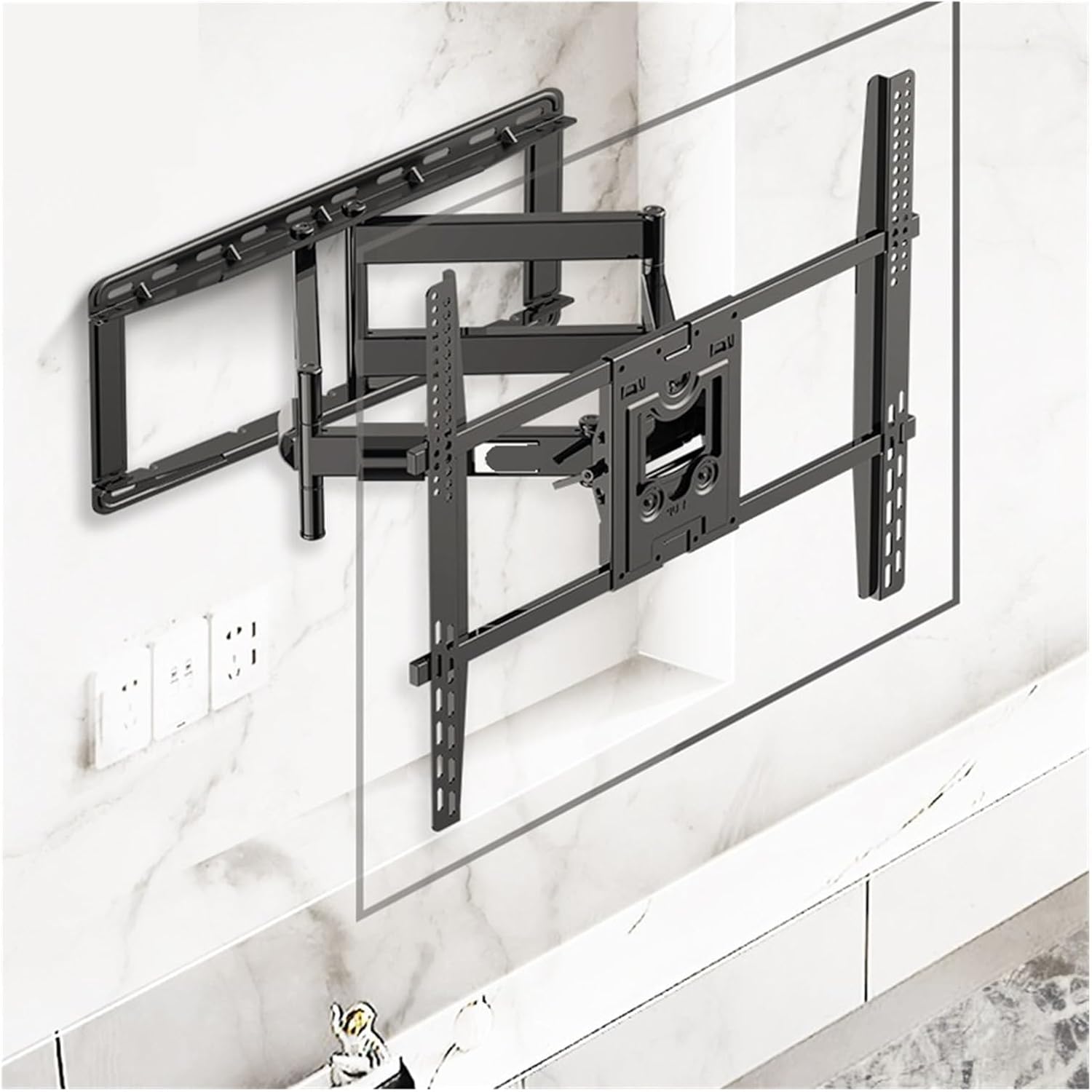 SP5 (75-110 inches) Extra-Large Screen TV Bracket Wall-Mounted Telescopic TV Stand