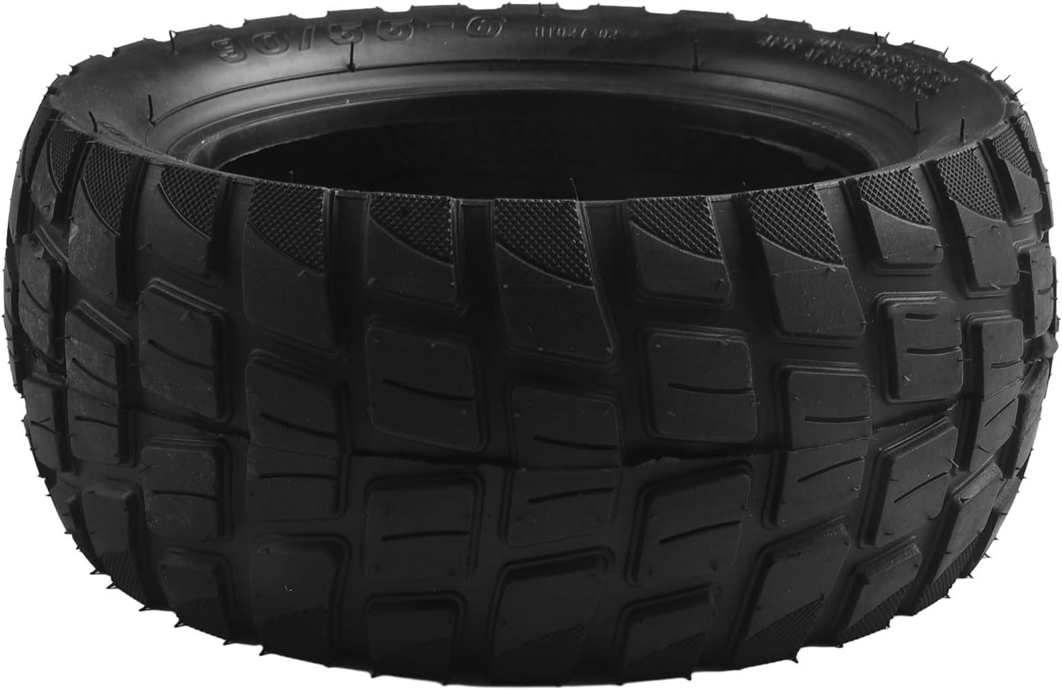 Heavy Duty Off Road Tyre Model 909556 for E Scooter - Solid Tire Replacement Kit with Installation Tools and Instructions