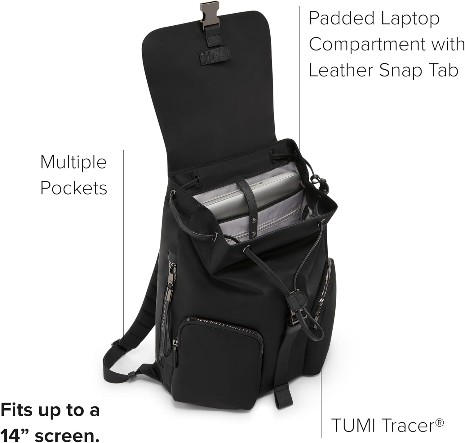TUMI - Voyageur Ramsay Backpack - Women's Fashion Bag for Travel, Business, Work - Fits up to 14