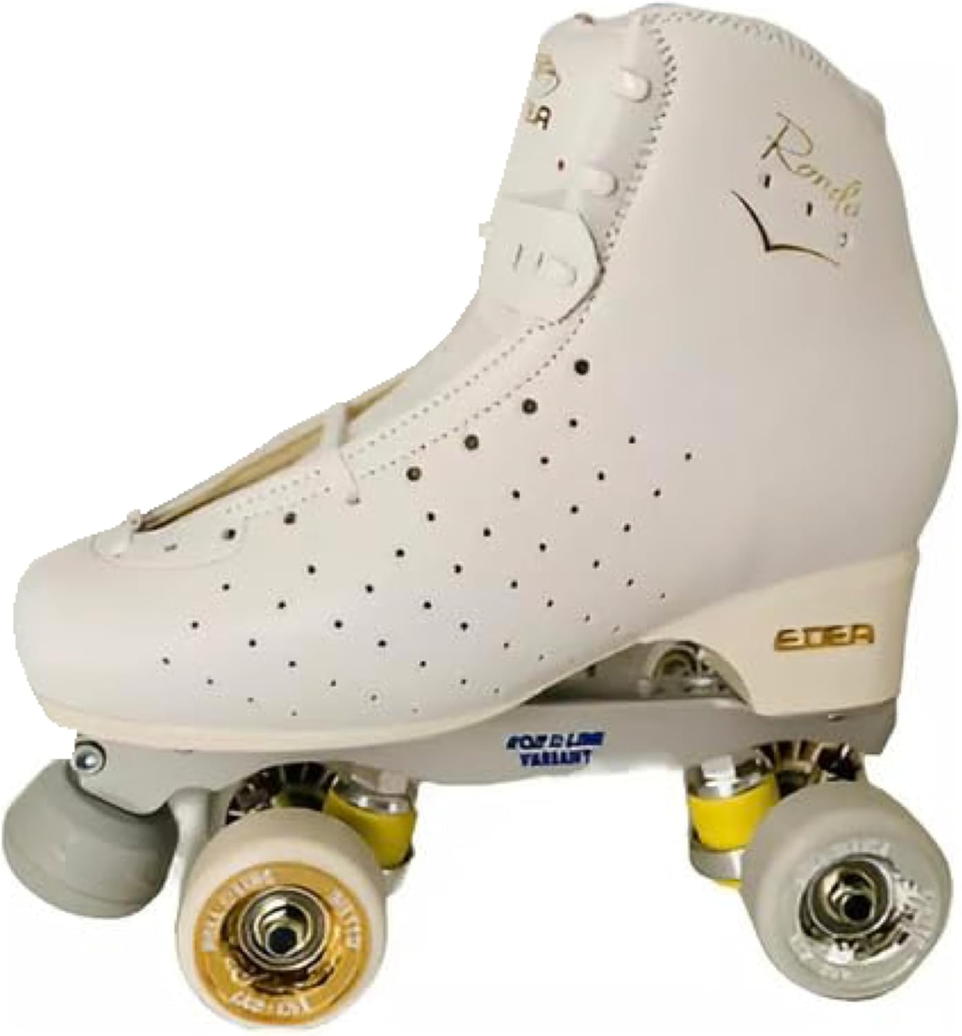 L'Estel Skates - Edea Rondo Boots+Roll-Line Variant Bases+Giotto Wheels - Figure Skating Wheels