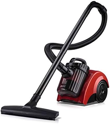 Vacuum Cleaners Portable Vacuum Cleaner Wet Dry Hand-held Strong Suction Carpet Dust Cleaner Corner Floor Home Cleaning (Color : Rojo) (Red)