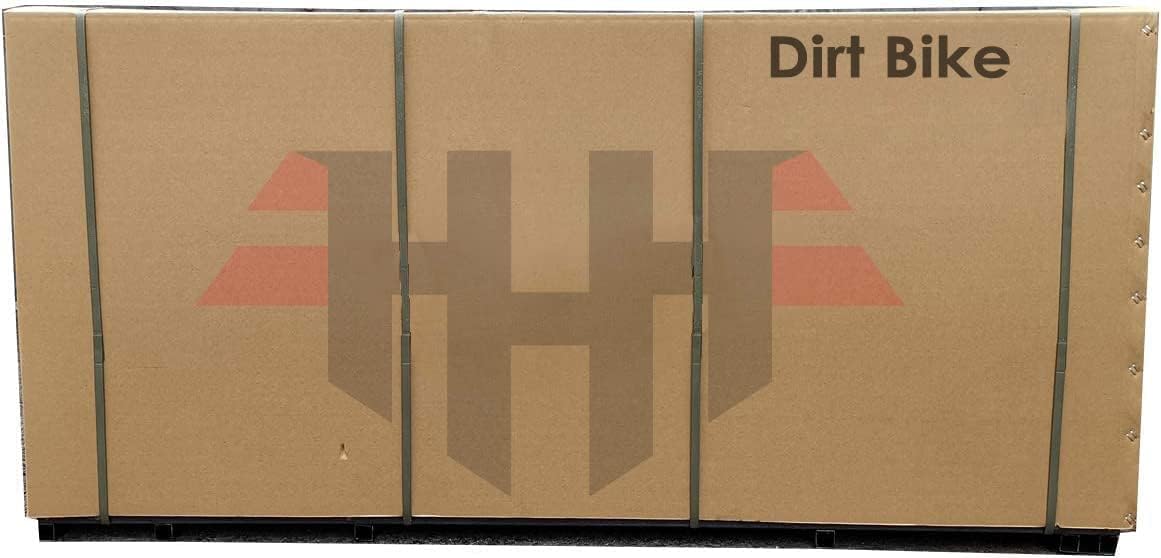 HHH 125cc Motorcycle Bike Vader 125 Dual Bike 125cc Scooter Gas Bike Adult Street Bike Street Motorcycle Big Headlights (Blue) (Factory Packaged)