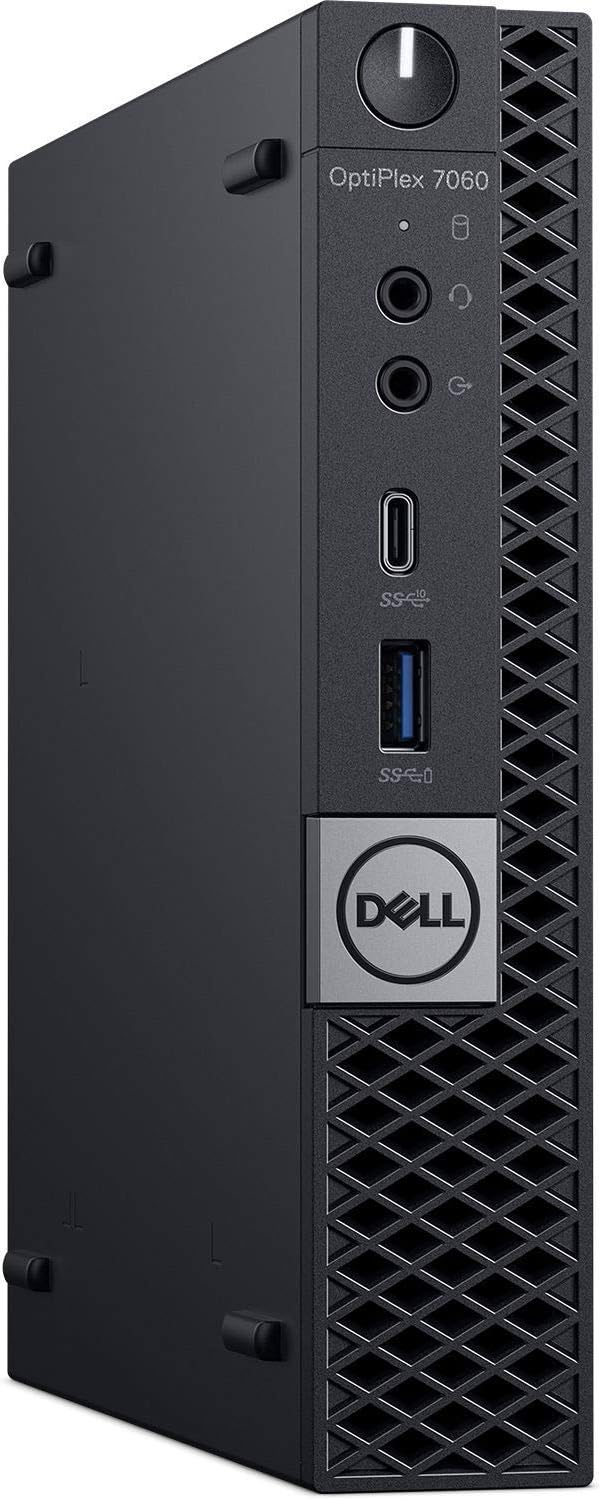 Dell Optiplex 7060 Micro Factor Desktop Computer Intel Core i5-8600T 16GB DDR4 256 GB SSD windows 11 Pro (Renewed)