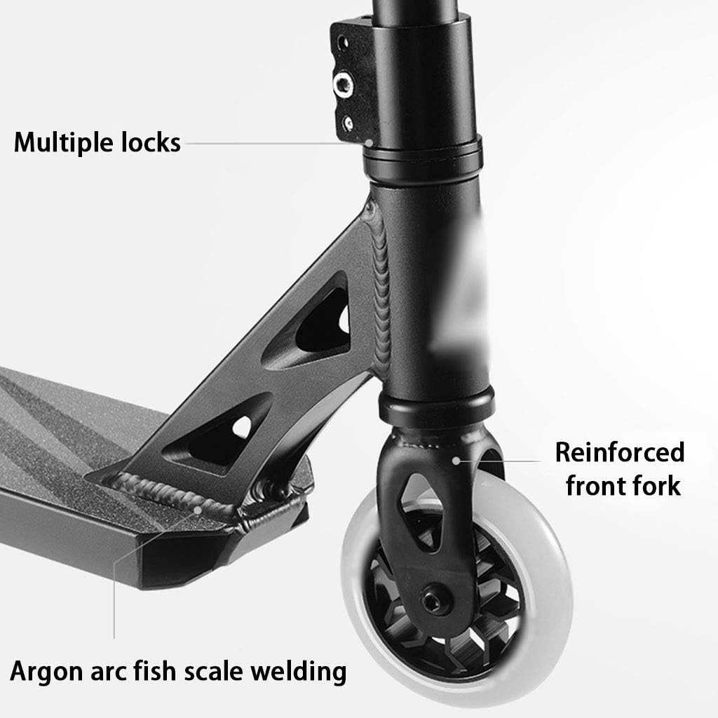 Scooters Pro Scooter Cheap School Commute Kick Scooter, Beginners Sport Scooters, Freestyle Trick Scooters, for Boys Girls (Color : Black and Gray, Size : 69 * 52 * 80cm)