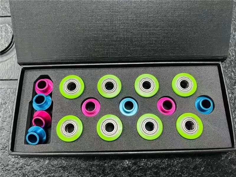 SUOFEILAIMU High Precise 688 608 Smooth Speed Skating Bearing for Inline Speed Race Competition Skating Speed Bearing (Color : 16 Bearing 8 Spacer)
