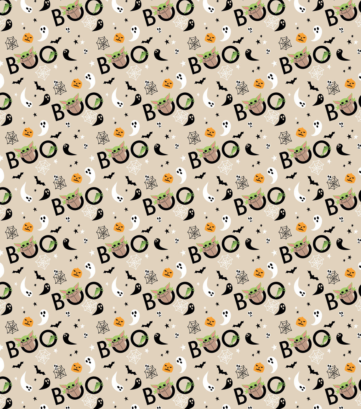 Star Wars Halloween Cotton Fabric Peekaboo Child