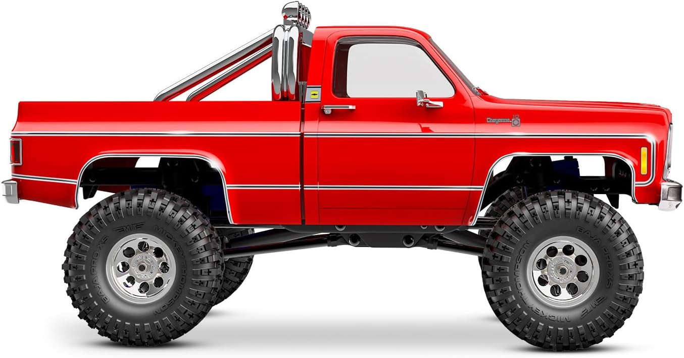 TRAXXAS TRX-4M™ Scale and Trail® Crawler with 1979 Chevrolet® K10 Truck Body: 1/18-Scale 4WD Electric Truck with TQ 2.4GHz Radio System