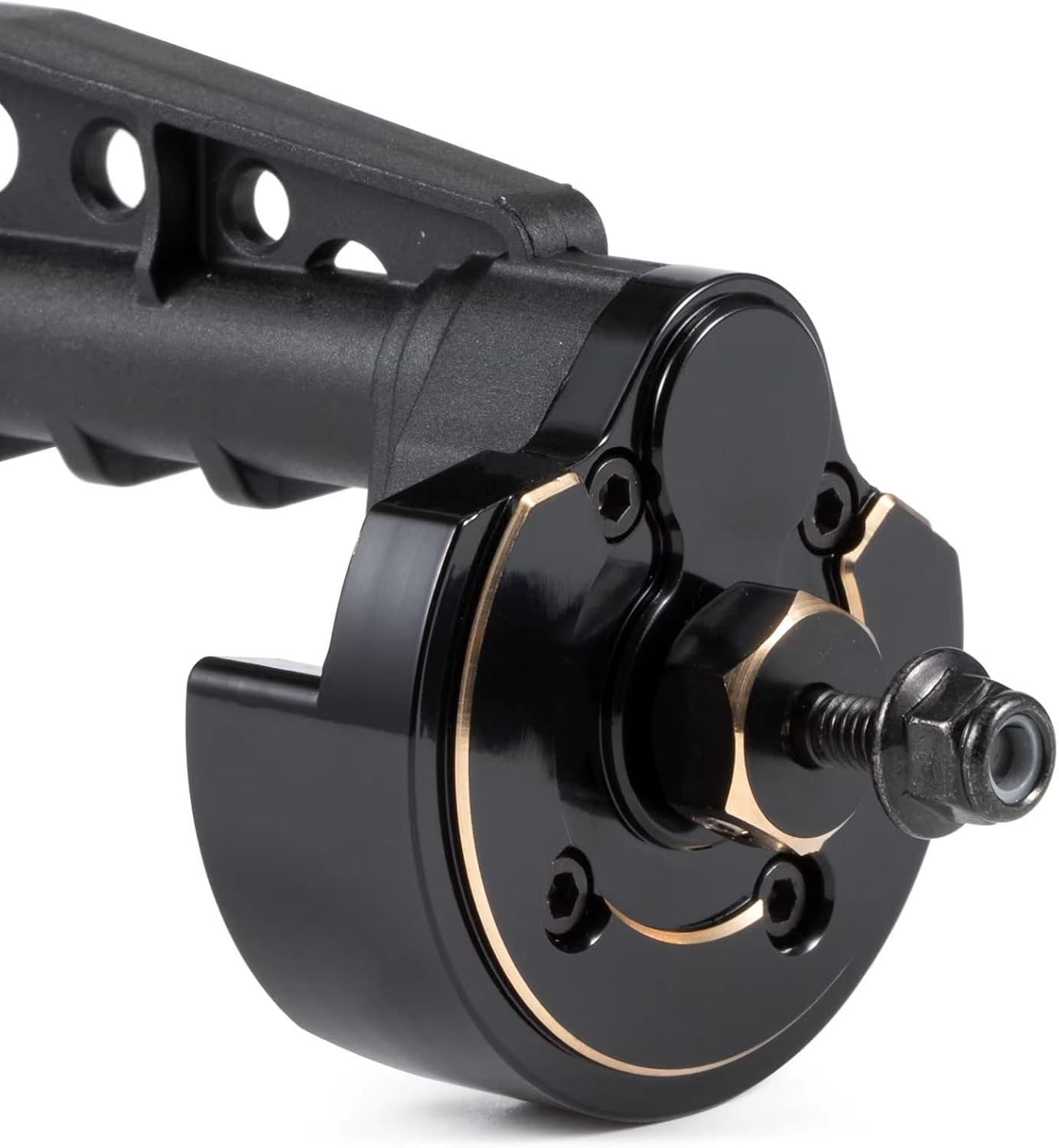 RC Axle Models For SCX10 III For Rock For LCG AR45 Complete Assembled Portal Axle With Brass Weights Chassis Crawler RC Model Repair Accessory(1set)