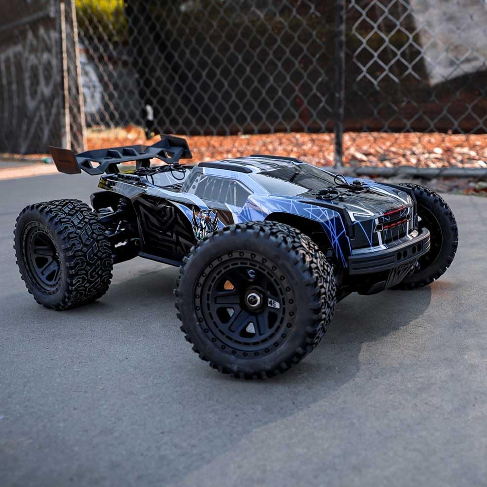 Redcat Racing Valkyrie TR 1/10 Scale 4S Brushless RC Offroad Truggy – High Speed Electric RC Truggy with 3670 1950KV Motor, 120A ESC, 2.4GHz Radio, RTR Remote Control Car, LiPo Ready