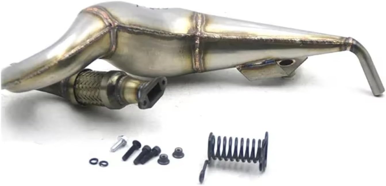 RC Car Parts Compatible With Losi 5ive-t For Rovan LT For King Motor X2 QL FID For RACING 1/5 RC Car Upgrade Parts Metal Exhaust Pipe Kit