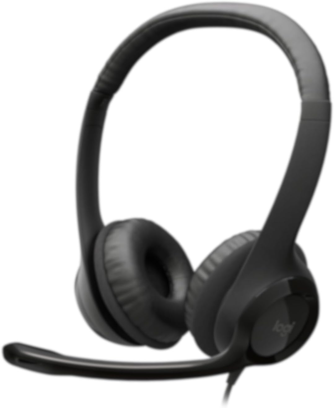 Logitech H 390,Color Black,Connectivity Technology Wired,Built-in Media Headset.