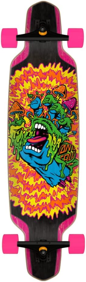 Santa Cruz Toxic Hand Drop Down Cruzer Longboard Complete 37