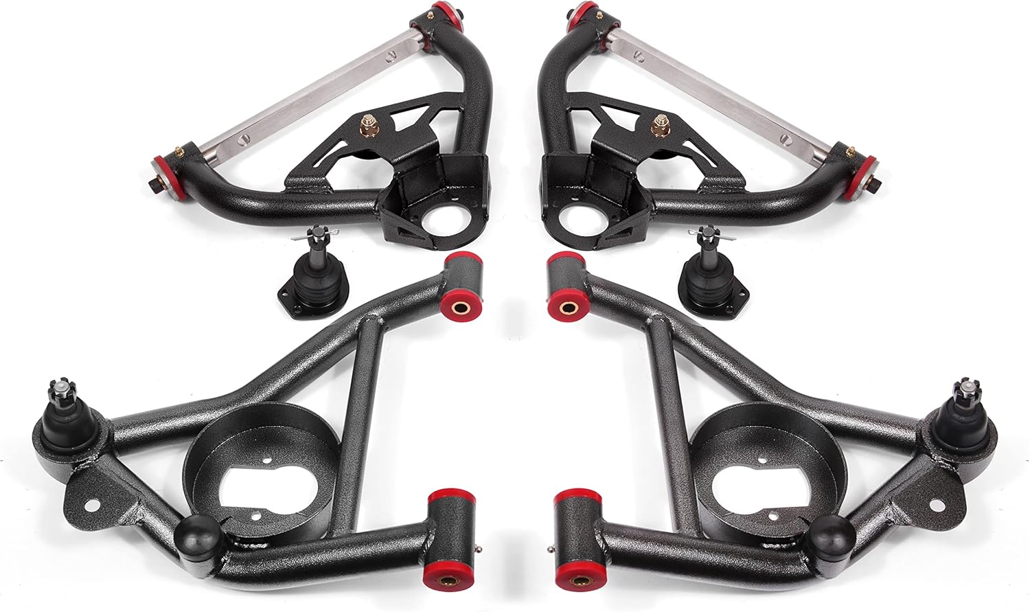 BMR Suspension - A-arm kit, upper (AA012H) and lower (AA011H)