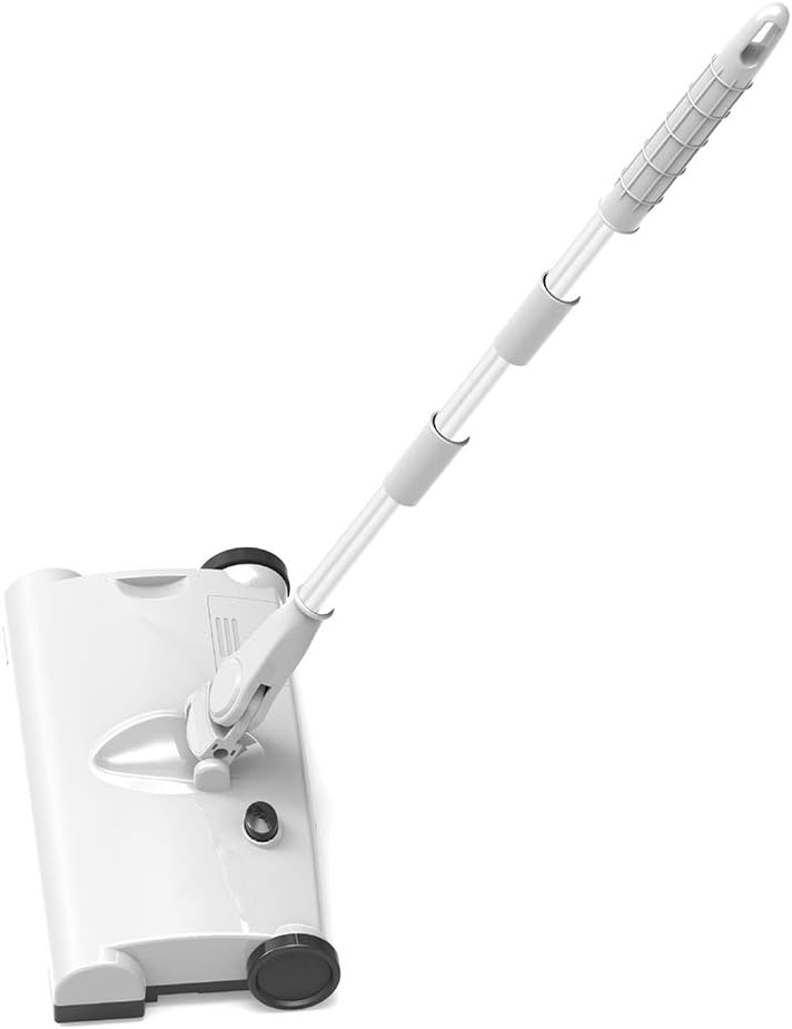 Cordless Stick Vacuum Cleaner, 3 in 1 Bagless Rechargeable Handheld Vacuum with Powerful Suction, 90 Minutes Run Time, Low-Noise,Black (White)