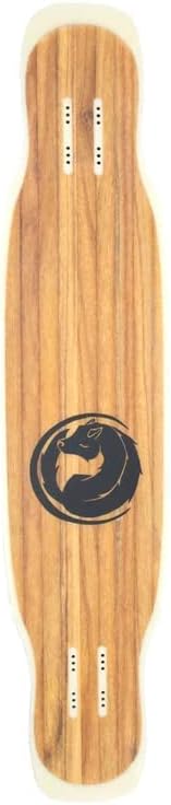 Miniclipse - Longboard Skateboard, Waterproof, Durable, Lightweight, Cruiser, by Moonshine Manufacturing (Soft Flex Deck ONLY)