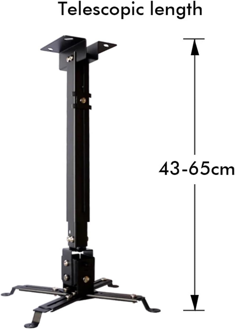 Projector Bracket Wall Ceiling Mount Tilt Adjustable Stainless Steel