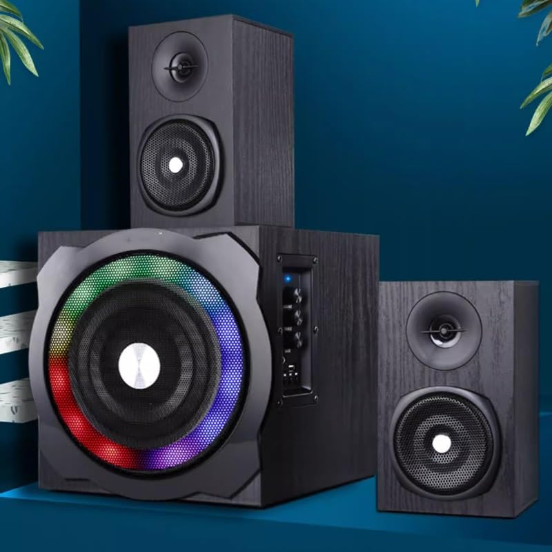 Computer Audio Desktop Home Subwoofer Overweight Bass Speaker Laptop Multimedia