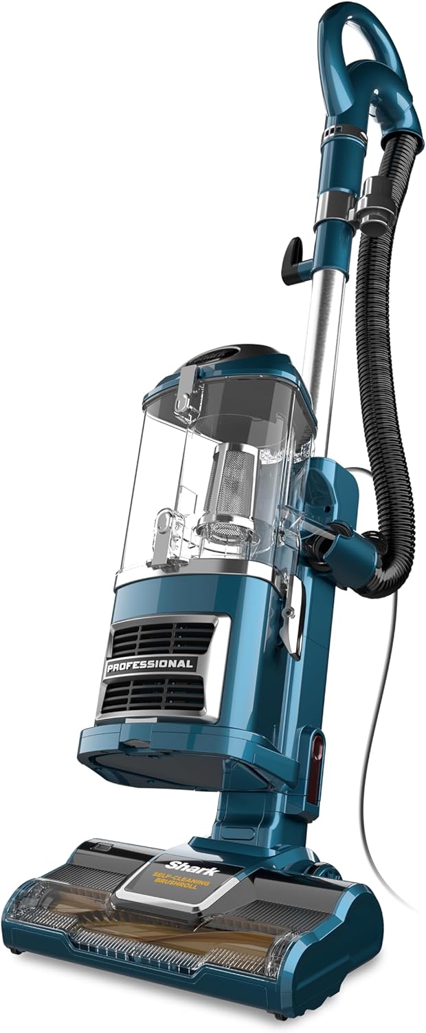 Shark Upright Vacuum, Navigator Lift-Away with Self-Cleaning Brushroll, HEPA Filter, Swivel Steering, Upholstery Tool & Pet Crevice Tool, Perfect for Pets & Multi-Surface, Teal, ZU503AMZ