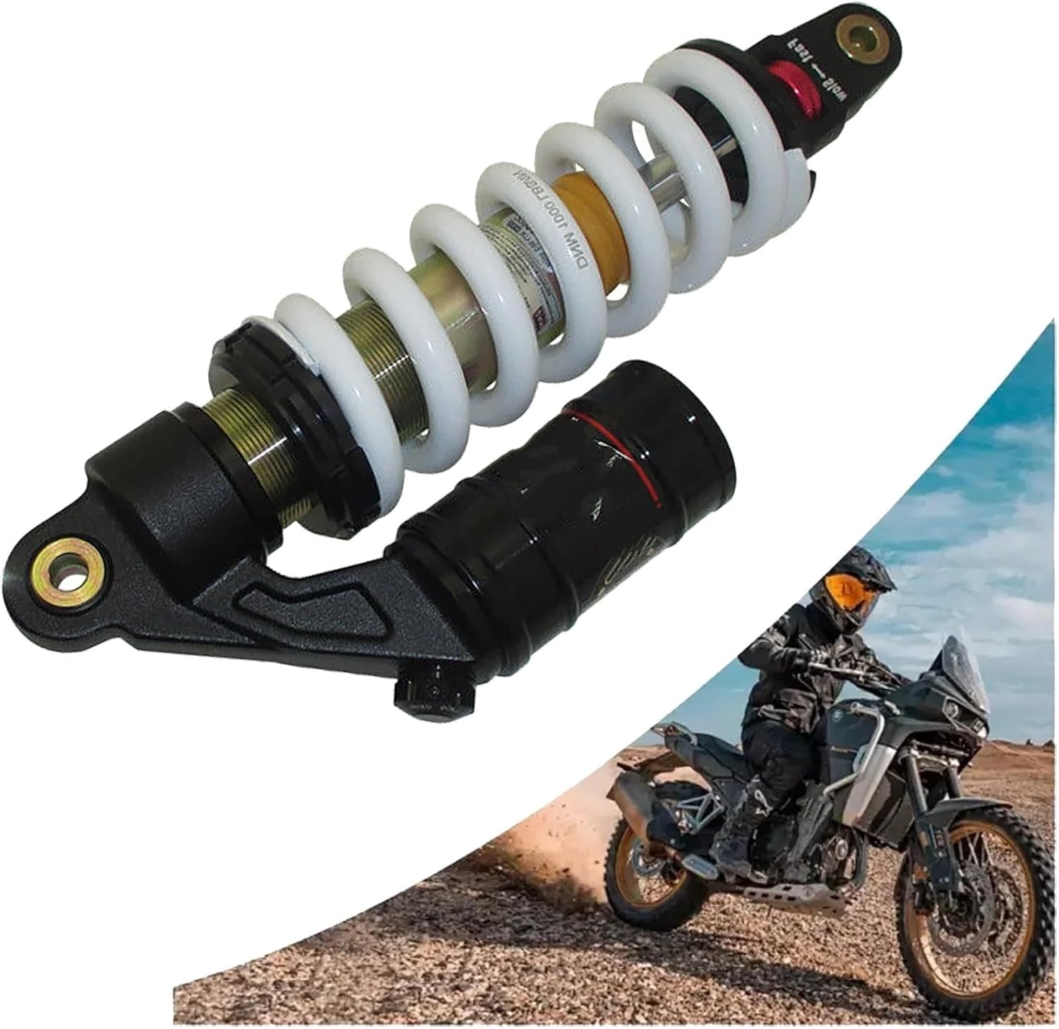 Shock Absorber Rear Suspension Motorcycle Rear Air Shocks Absorber 1000LBS Suspension For Scooter RSZ For Cygnus For Gryphus Pit Dirt Bike