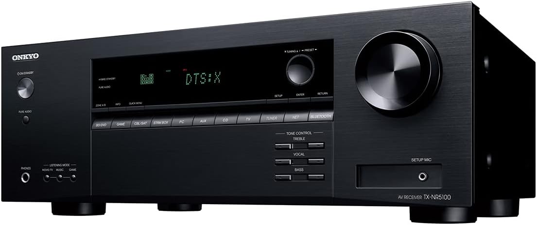 Onkyo TX-NR5100 7.2-Channel AV Receiver - 150 Watts Per Channel