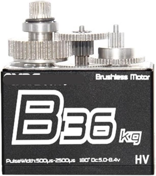 Brushless 36kg Waterproof Brushless Servo 180 Degree Aluminum Digital Housing Full Metal Gear