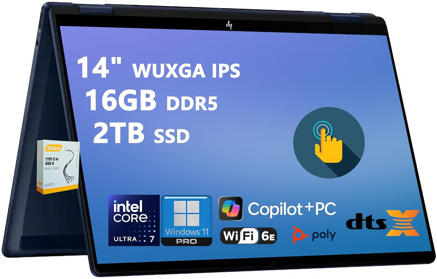 HP OmniBook X Flip 2-in-1 Laptop | 14