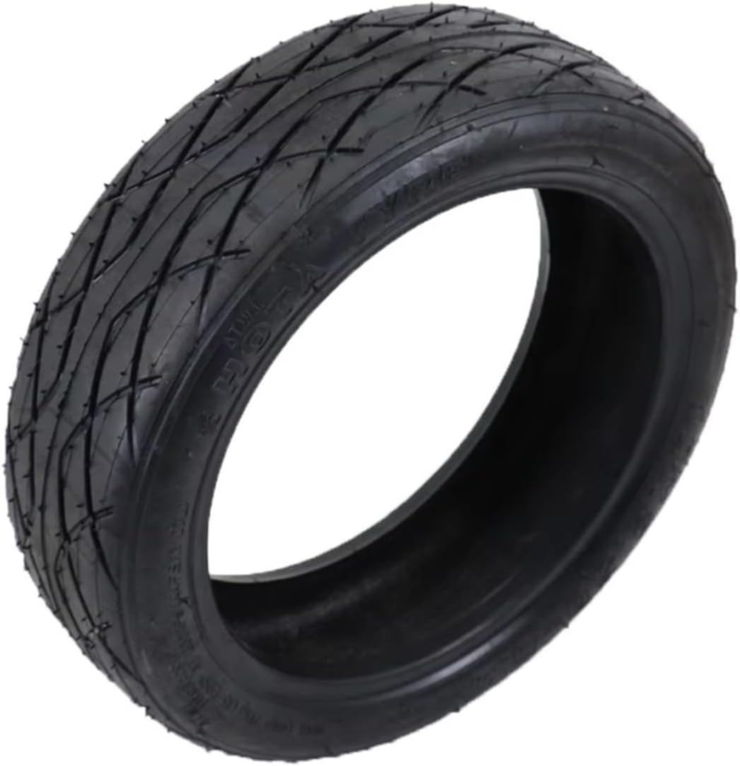 10x2.50-6.5 Tubeless Scooter Tire, Inflatable Rubber Tire for Foldable Smart Portable Electric Scooter Wheel