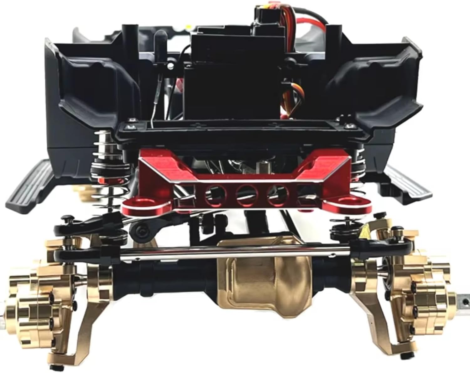 RC Models Parts For WLtoys 104006 104010 104020 104026 1/10 RC Car Parts Brass Upgrade Kit Modification Accessories