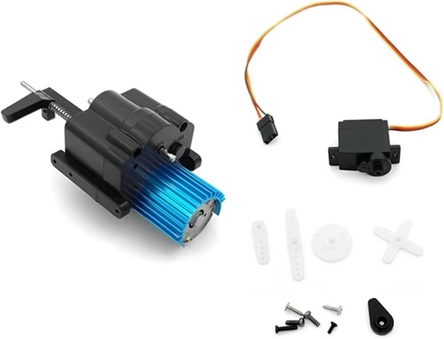 Compatible with WPL B1 B14 B16 B24 C14 C24 for MN D90 for MN99S RC Car Upgrade Parts Accessories 370 Motor 2-Speed Gearbox RC Car Parts