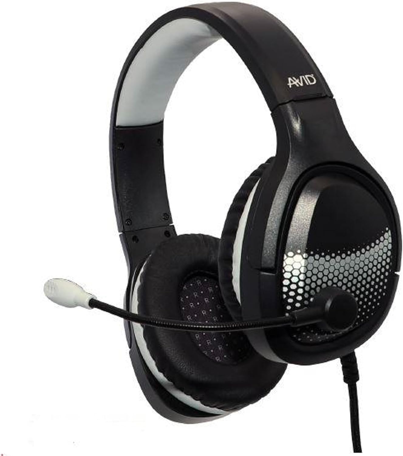 Avid Products AE-75 Deluxe Over-Ear Classroom Computer Stereo Headset TRRS Plug, Black (40 Pack), Great for Gaming and E-Sports