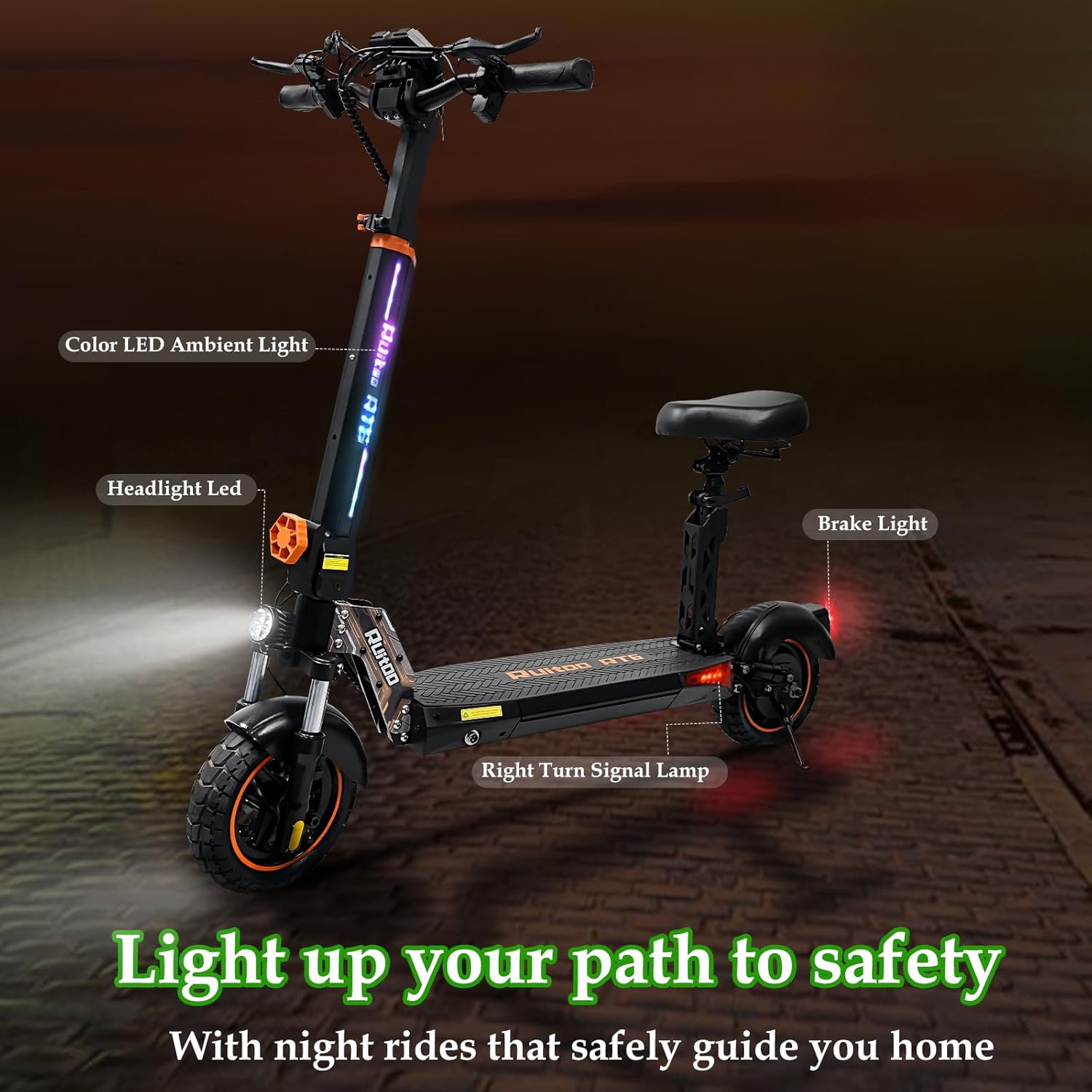 Electric Scooter for Adults, 5600W/1500W/1200W/800W Motor Fast Electric Scooter, 46/40/35 MPH Top Speed, 27Ah/20.8Ah/15.6Ah Battery, 10/11