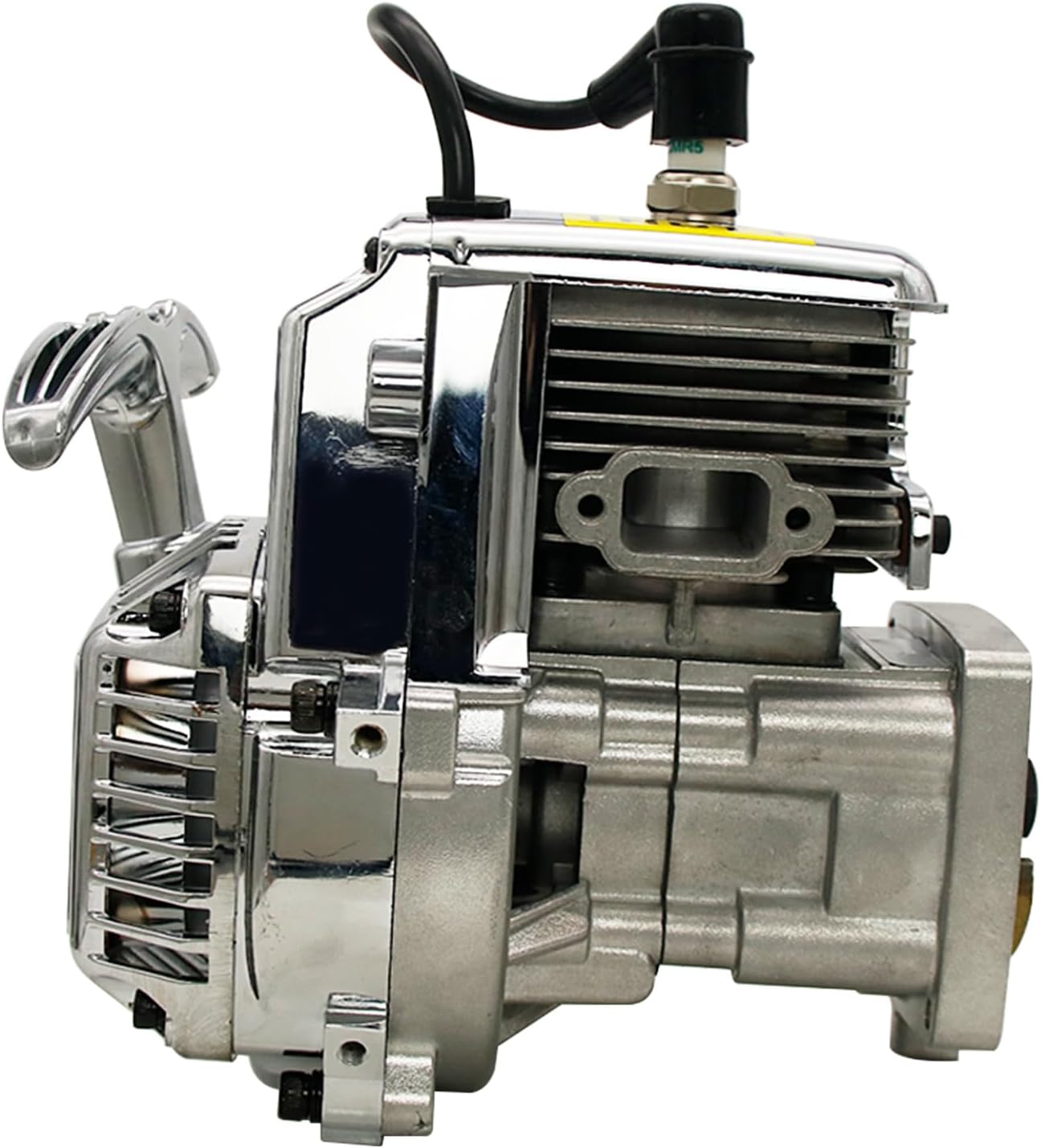 FLMLF 32CC 4 Bolt Big Bore Build kit Chrome Plated Engine for 1/5 HPI ROFUN KM Baja Losi FG GoPed RedCat RC CAR Parts