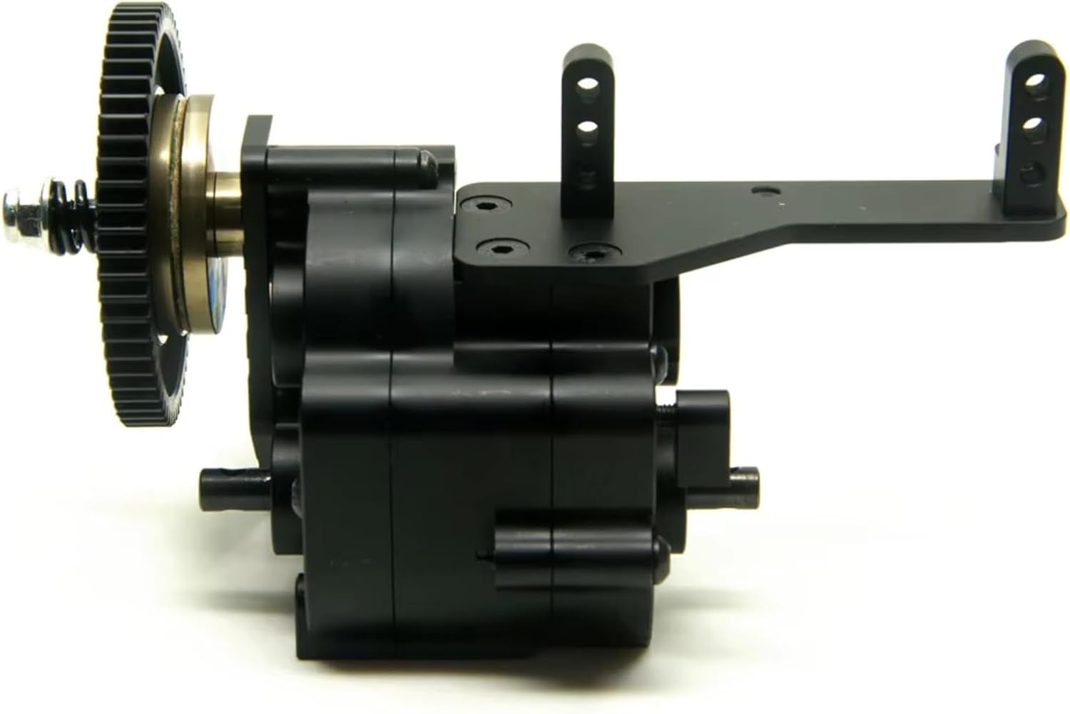 RC Gearboxes For Axial For Wraith AX10 For SCX10 1/10 Metal CNC For Chassis Gearbox Transfer Case AX2 Transmission Box 2 Speeds Parts(Transmission Box)