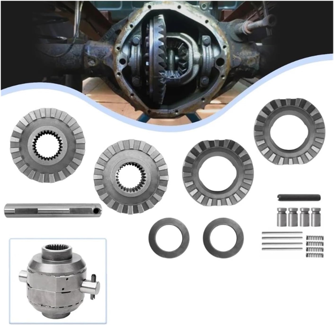 652F Precise Differential Lock For 142 144 164 240 242 245 265 SLD3027 Improve Safety