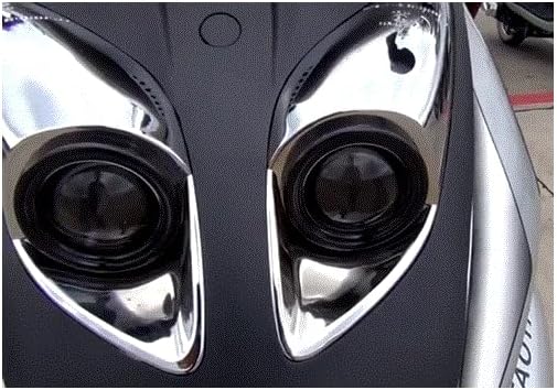 HHH 150cc Scooter Vienna 150 Gas Street Scooter for Adult Lancer 150 Fully Automatic and Led Lights Gy6 Engine 13 inch Tires (Black)