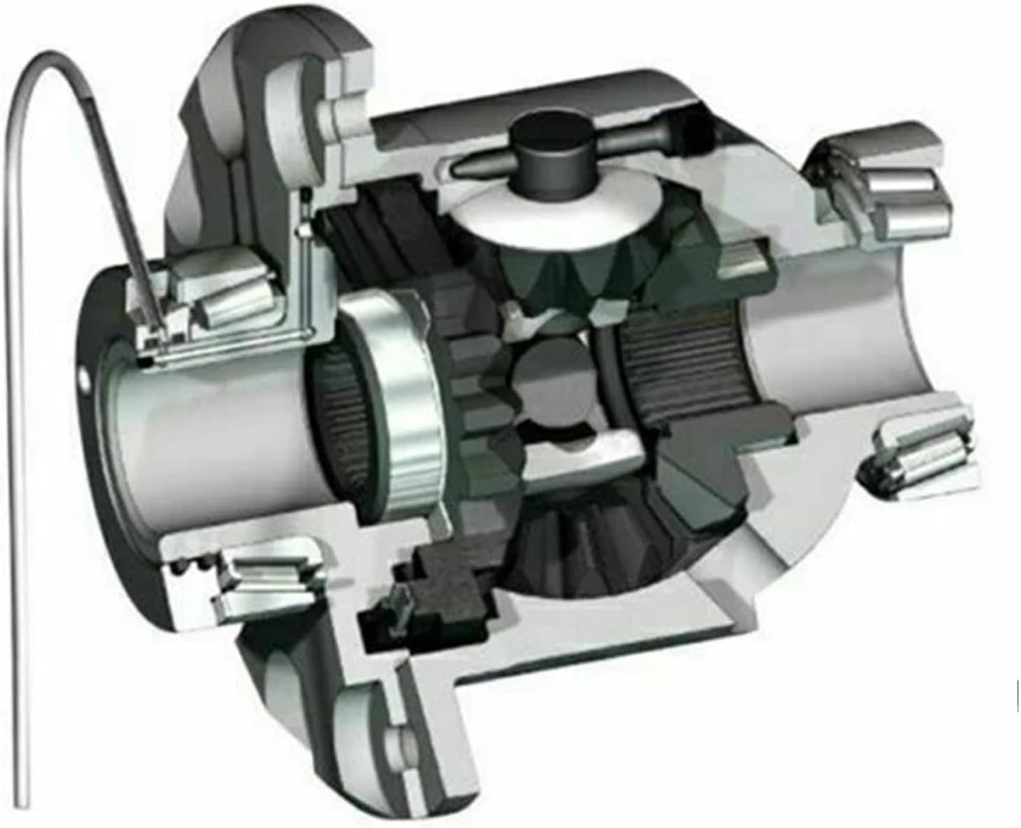 RD193 Differential 4X4 Air Locking Differential Compatible For Lexus GX Compatible For Toyota FJ Cruiser LN61 YN63 4Runner Prado 90 120 150