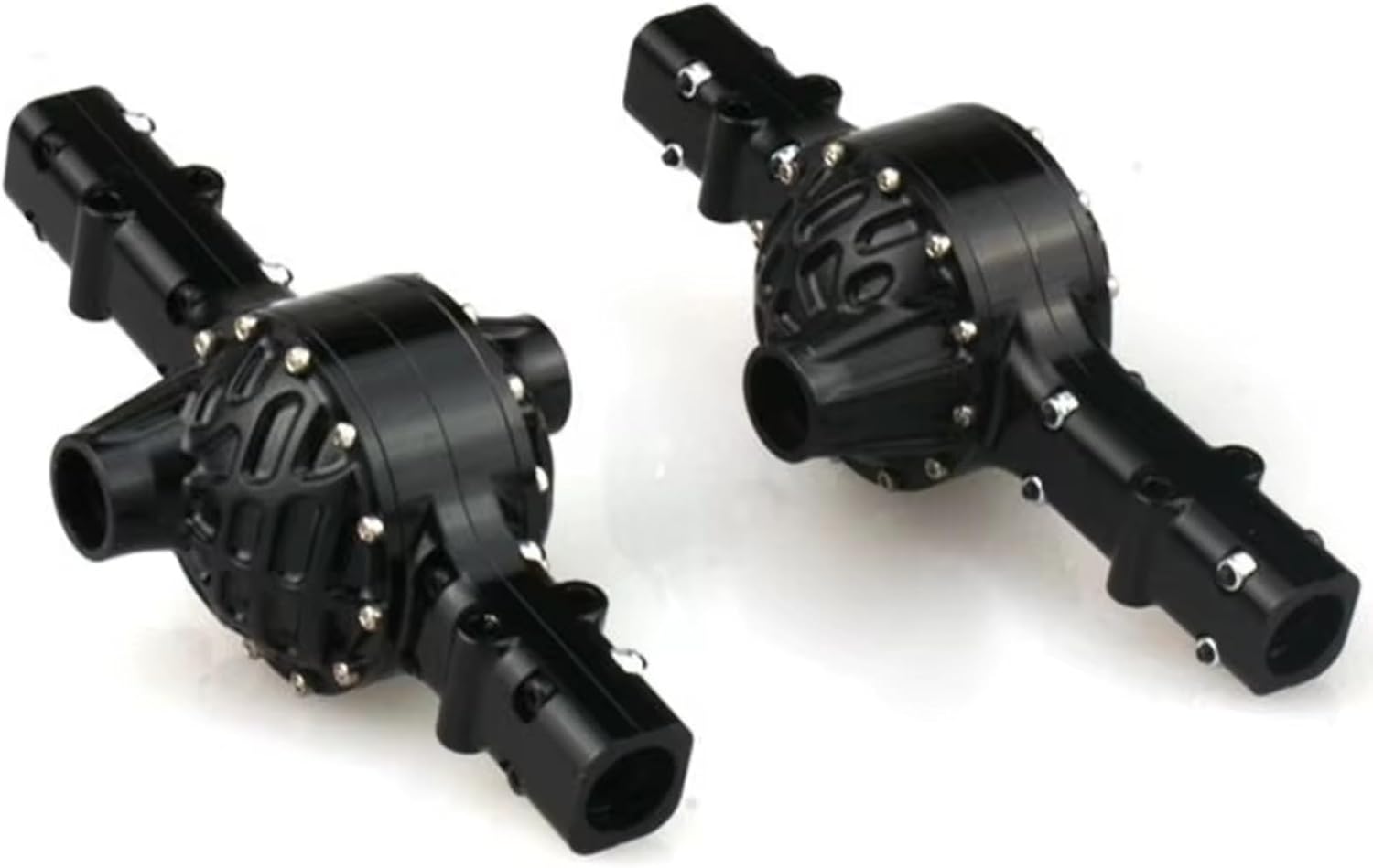 Rc Crawlers Axles For Tamiya Q-9062 1/14 Metal Rear Axle Housing Set Suitable Truck Parts Upgrade Or Modification Model Accessory Assemble