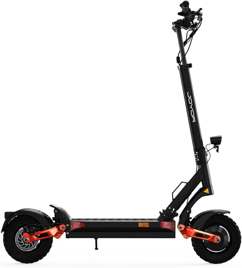 JOYOR S5/S10-S/T10 Electric Scooters, Foldable E-Scooter, 600W-2000W Motor, Disc/Hydraulic Brakes, 31-44 MPH Top Speed, 34-48 Miles Range, 10