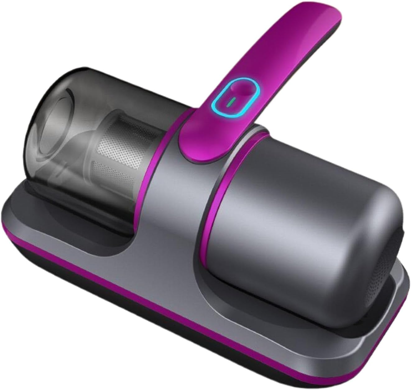 NUNETH Handheld Vacuum Cordless Rechargeable,8kpa Suction,Strong Double Beat Mode, 8000 Beats Per Minute - Powerful Vacuum Cleaner for Mattress,Sofa & Carpets (Purple)