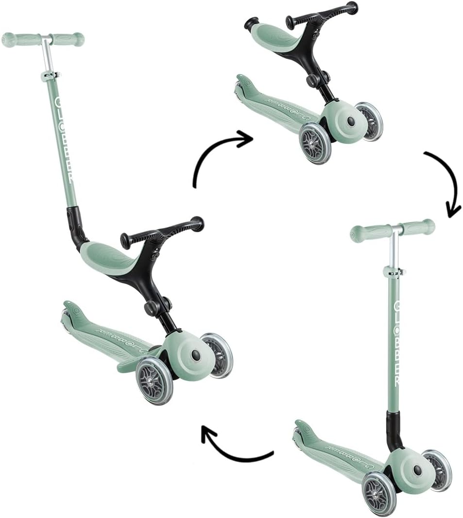 Globber Go•up Active Eco Scooter with One Seat Youth Unisex