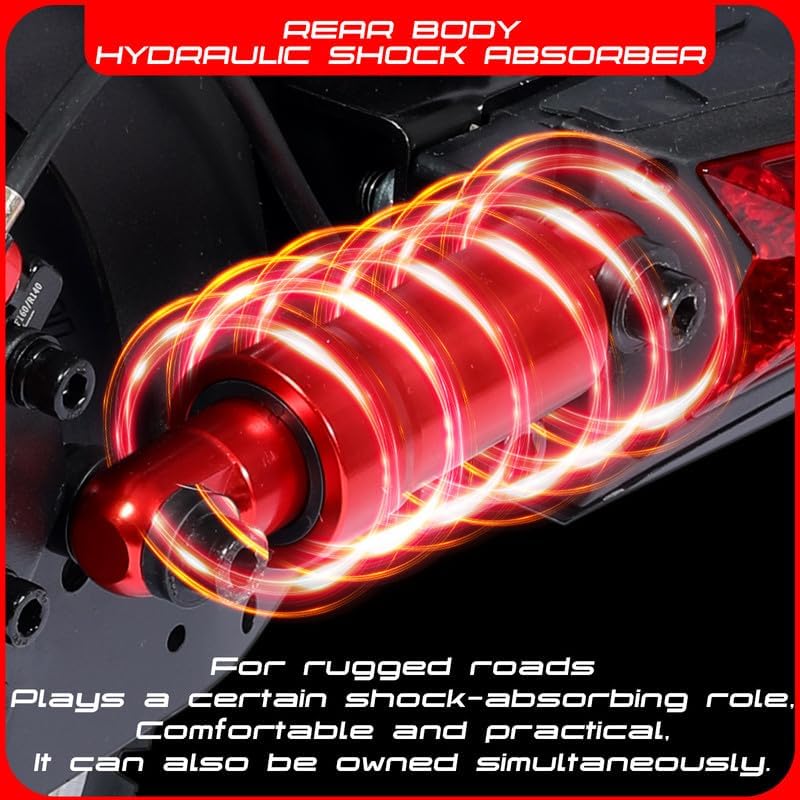 Electric Scooter 900W to 1600W Motor 48V18ah Battery Folding Electric Scooter for Adults 11 Inch Tires Top Speed 30 to 34 MPH Long Range Up to 37 Miles Perfect for Commuting and Leisure