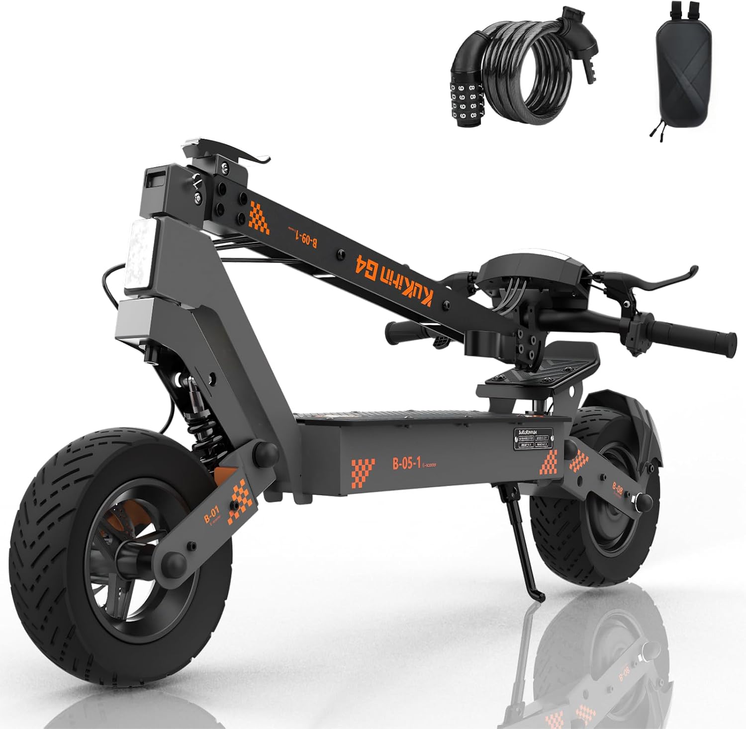 Kukirin G4 Electric Scooter for Adults, High Power 2000W Motors, Top Speed 43 MPH, 60V 20Ah Battery, 47 Miles Range 11