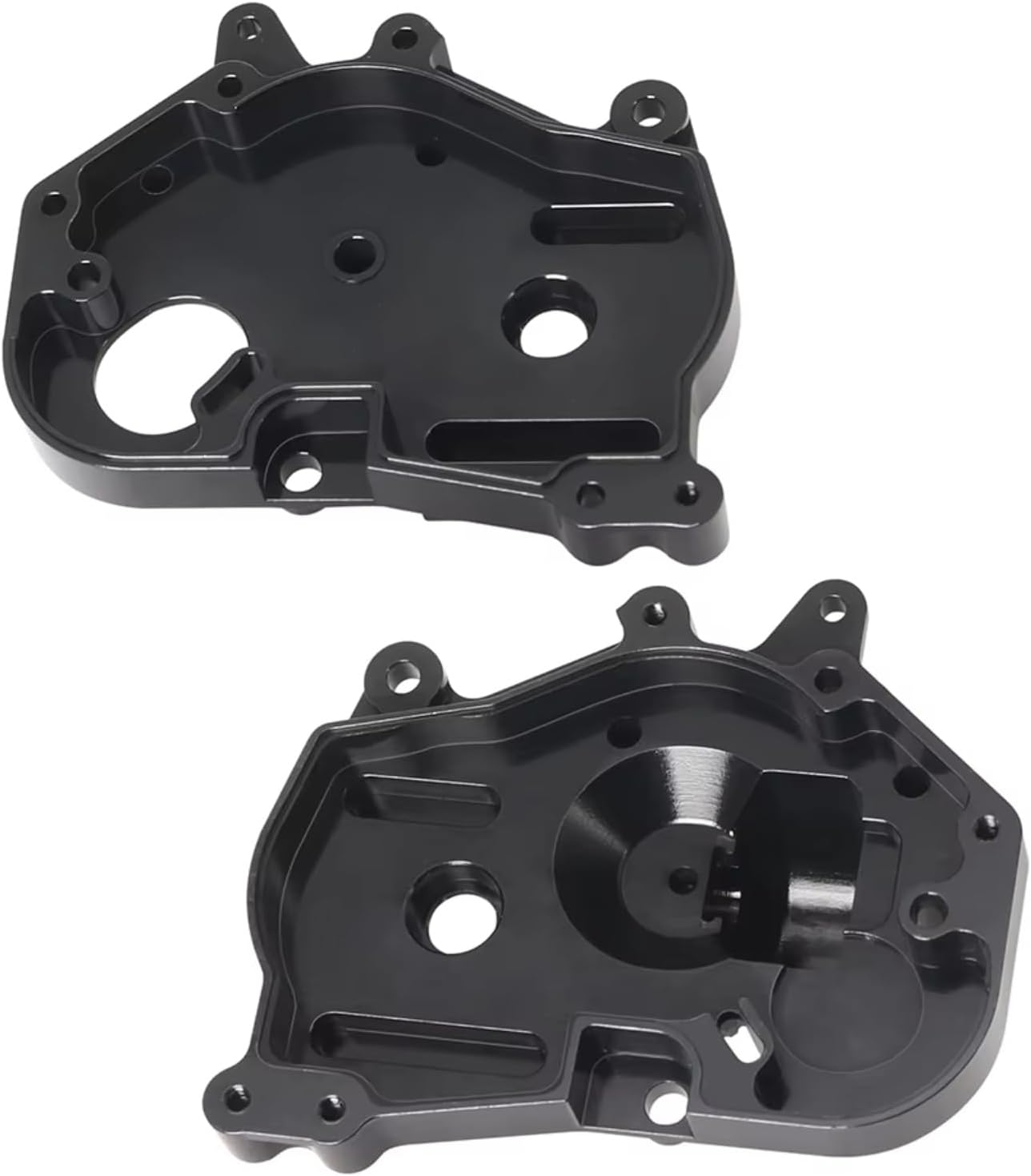 RC Gearboxes For Tamiya For Hotshot II 1/10 For Racing Aluminum Rear Transmission Housing Upgrades Parts Accessories RC Car