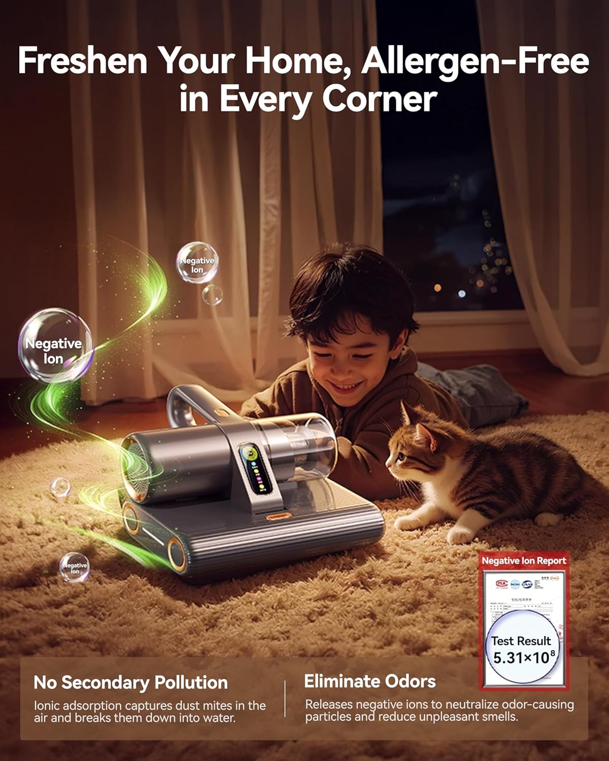 RANVOO Save $95 to Get AICE LITE Plus Blue & Handheld Vacuum Cleaner Together