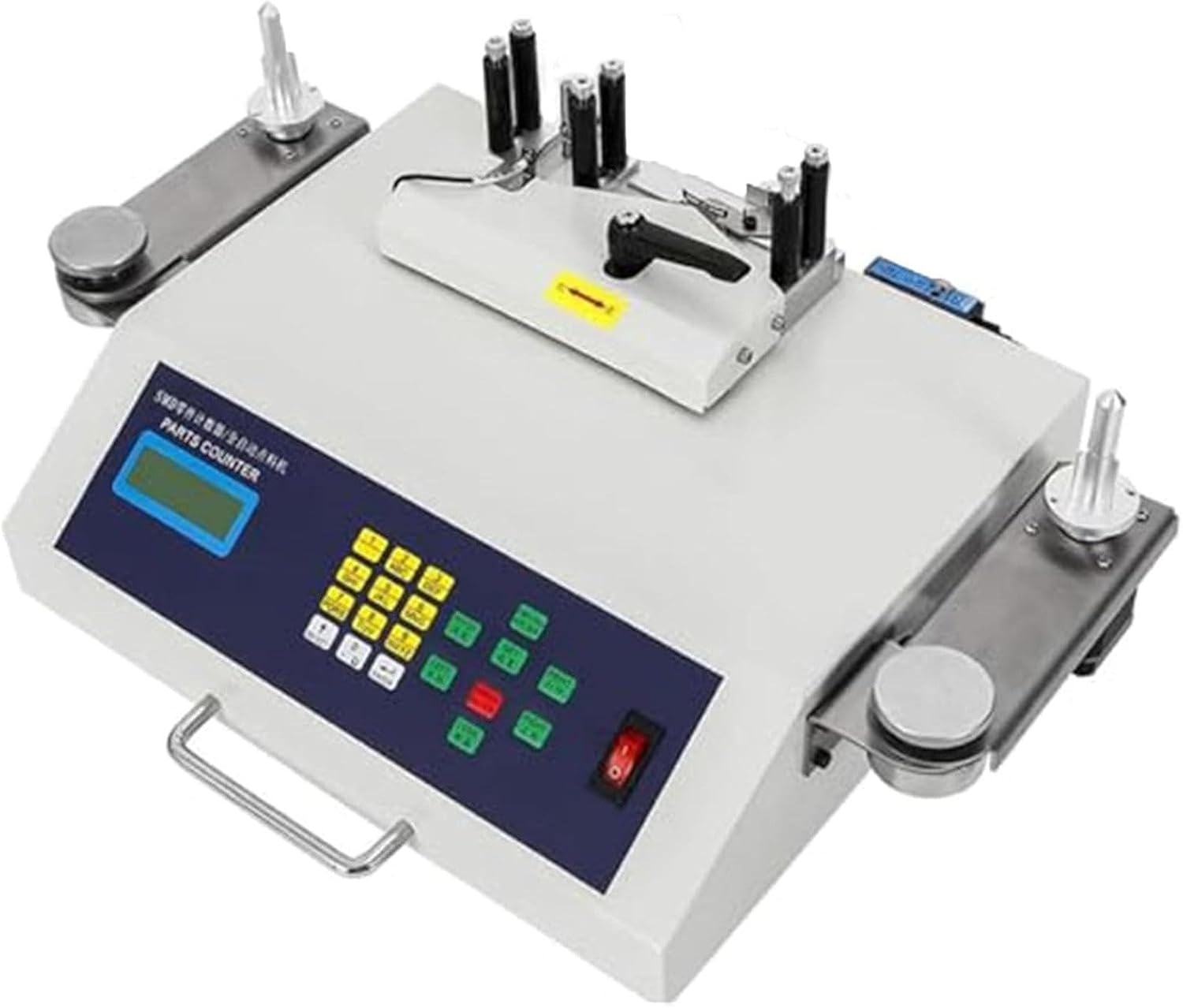 SMD Components Counter,Reel Parts Counter,Commercial SMT Parts Components Counting Device with LCD Display + Leakage Detection for SMT Machines for Precision Mechanical Parts Processing