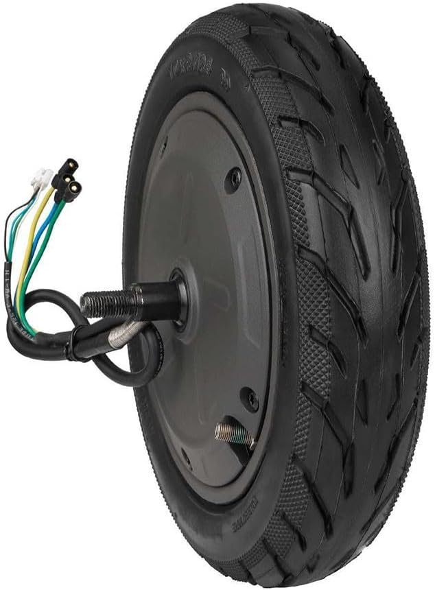 10 Inch 10X2.125 Electric Scooter Wheel Hub Motor Fit For Xiaomi 4 Lite (2nd Gen), 36V 500W Aluminum Alloy With Inflatable Rubber Tire