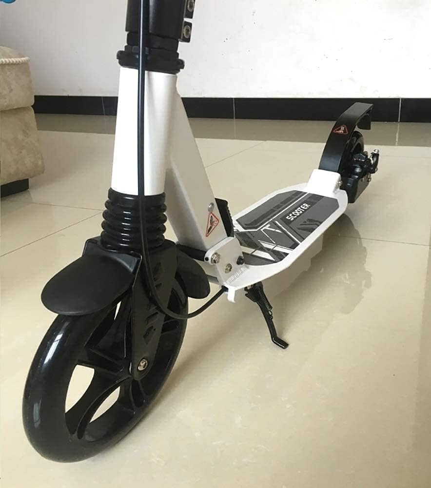 Scooters Kick Scooter for Adults Kids Unisex Adult Kick Scooter Load 150kg Commuting Scooter with Disc Brakes Birthday Gifts for Adult Teenager Men Women Non-Electric (Color : White)