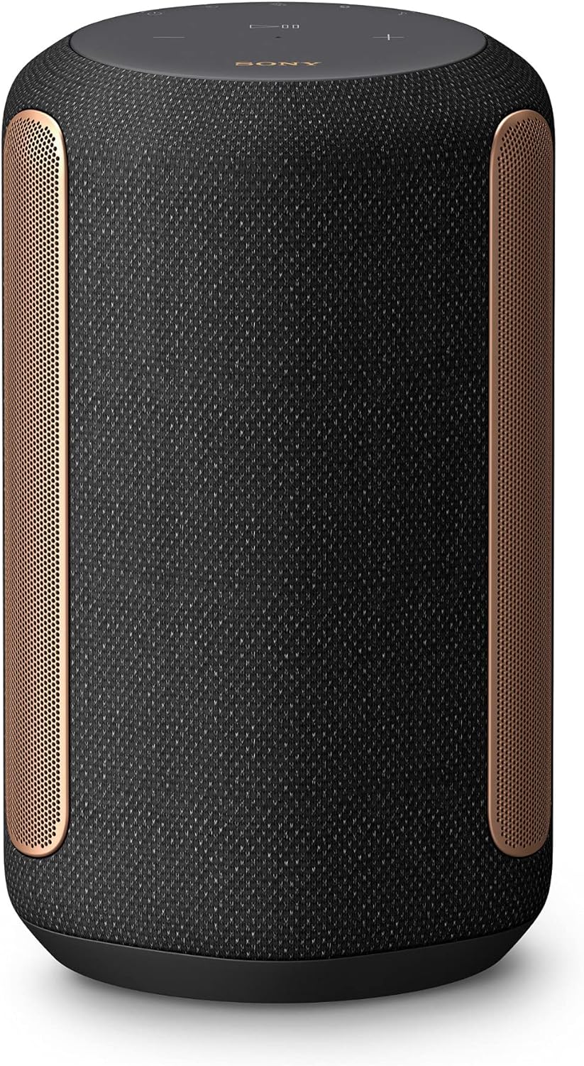 Sony SRS-RA3000 360 Reality Audio Wi-Fi / Bluetooth Wireless Speaker, Works with Alexa and Google Assistant, Black