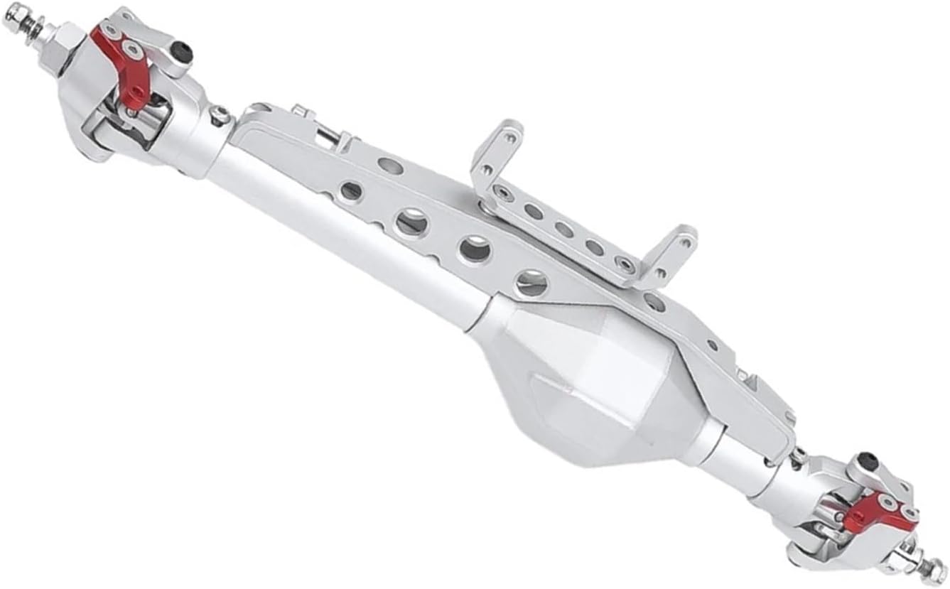 RC Vehicle Axles Compatible with Axial for Capra RC Car Part 1/10 RC Car Accessories Replacement Parts RC Upgrade Part Aluminum Alloy Front Axle(Color1)