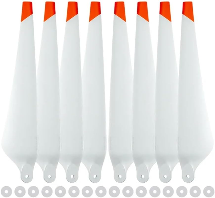 SP-3390F Reinforced Carbon Plastics Mix 33-Inch Folding Propellers (CW/CCW Set) for T10/T16/T20 Systems, Heavy-Lift Drone Rotor Components(4pcs CW and 4pcs CCW)